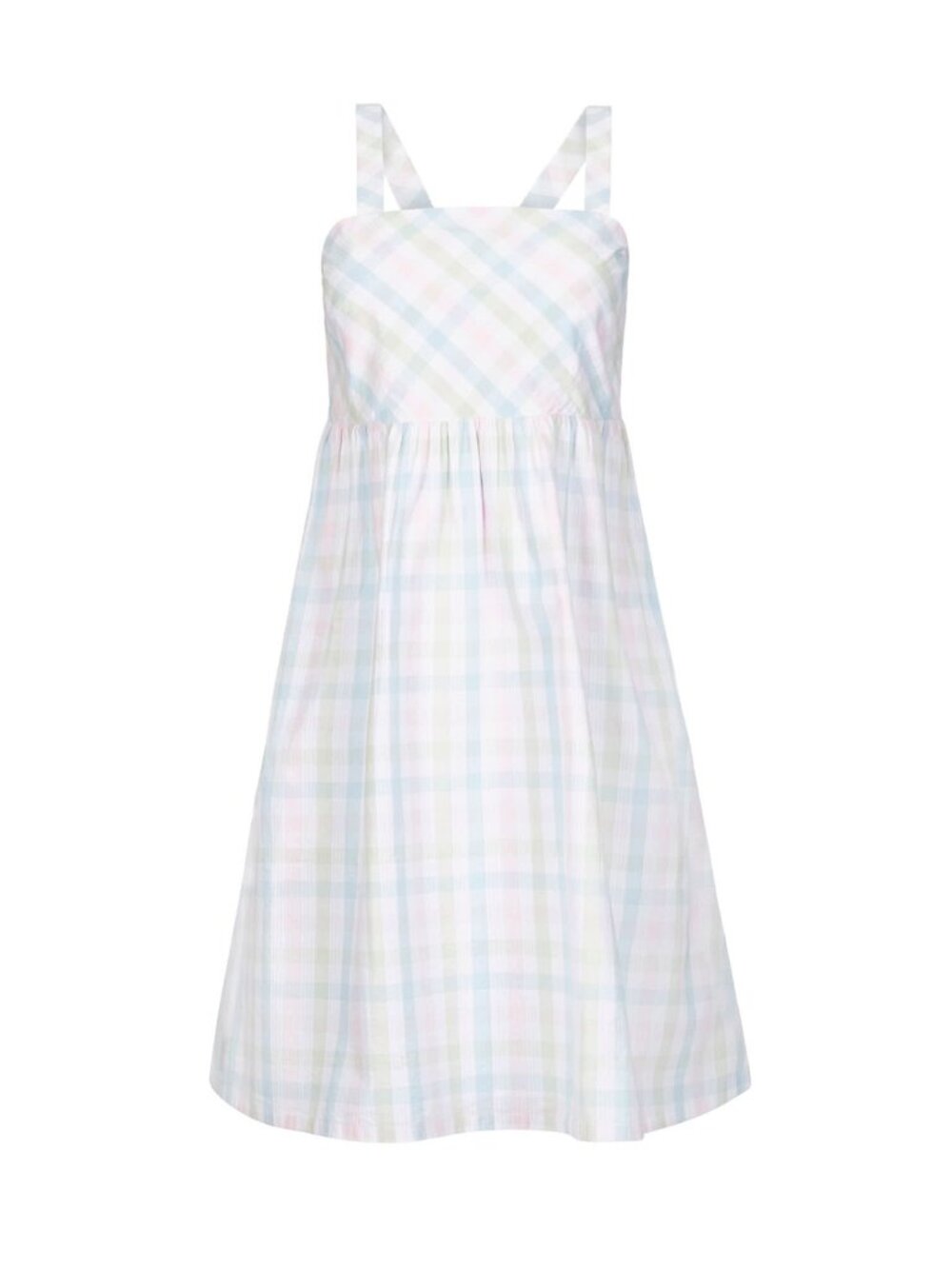 Hope & Henry Organic Seersucker Sundress - Easter Check - Picture 6 of 8